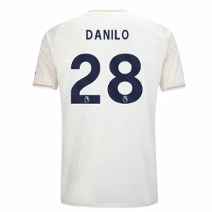 Maglia Calcio Nottingham Forest FC 2025-26 Danilo #28 Trasferta Uomo