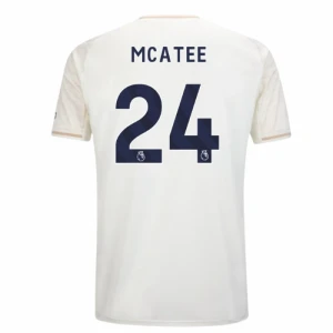 Maglia Calcio Nottingham Forest FC 2025-26 Mcatee #24 Trasferta Uomo