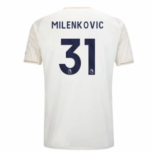 Maglia Calcio Nottingham Forest FC 2025-26 Milenkovic #31 Trasferta Uomo