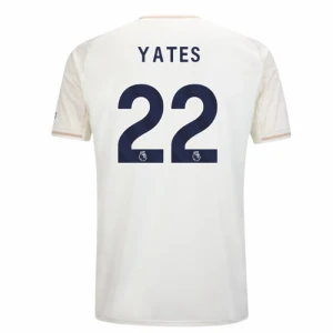 Maglia Calcio Nottingham Forest FC 2025-26 Yates #22 Trasferta Uomo