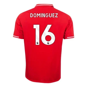 Maglia Calcio Nottingham Forest FC Dominguez #16 2025-26 Prima Uomo