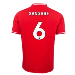 Maglia Calcio Nottingham Forest FC Sangare #6 2025-26 Prima Uomo