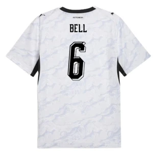 Maglia Calcio Nuova Zelanda Bell #6 Mondiali 2026 Trasferta Uomo