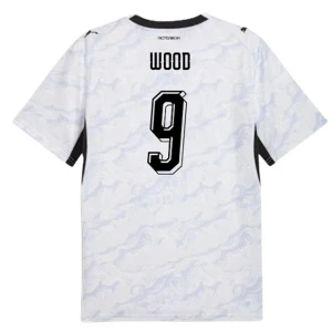 Maglia Calcio Nuova Zelanda Wood #9 Mondiali 2026 Trasferta Uomo