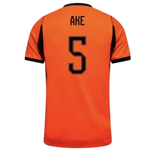 Maglia Calcio Olanda Ake #5 Mondiali 2026 Prima Uomo