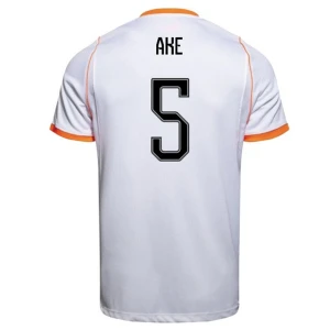 Maglia Calcio Olanda Ake #5 Mondiali 2026 Trasferta Uomo