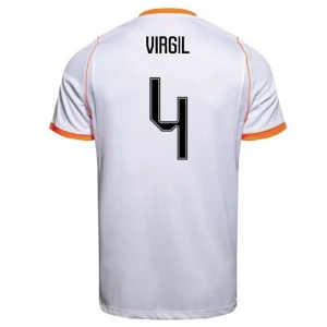 Maglia Calcio Olanda Virgil van Dijk #4 Mondiali 2026 Trasferta Uomo