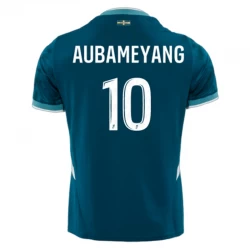 Maglia Calcio Olympique de Marseille 2024-25 Pierre-Emerick Aubameyang #10 Trasferta Uomo