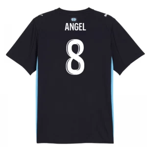 Maglia Calcio Olympique de Marseille 2025-26 Angel #8 Trasferta Uomo