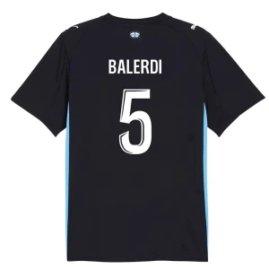 Maglia Calcio Olympique de Marseille 2025-26 Balerdi #5 Trasferta Uomo