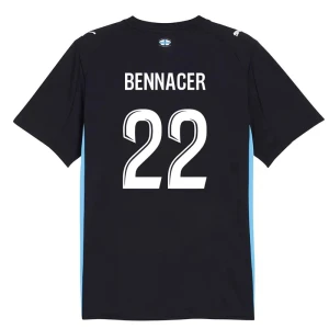 Maglia Calcio Olympique de Marseille 2025-26 Bennacer #22 Trasferta Uomo