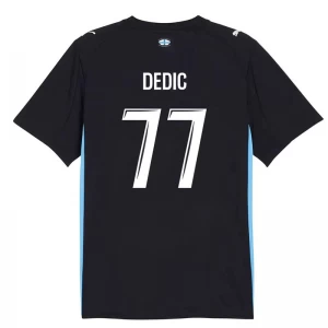 Maglia Calcio Olympique de Marseille 2025-26 Dedic #77 Trasferta Uomo