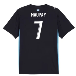 Maglia Calcio Olympique de Marseille 2025-26 Maupay #7 Trasferta Uomo