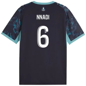 Maglia Calcio Olympique de Marseille 2026-27 Nnadi #6 Trasferta Uomo