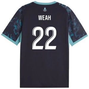 Maglia Calcio Olympique de Marseille 2026-27 Weah #22 Trasferta Uomo