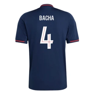 Maglia Calcio Olympique Lyonnais 2025-26 Bacha #4 Trasferta Uomo