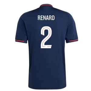 Maglia Calcio Olympique Lyonnais 2025-26 Renard #2 Trasferta Uomo