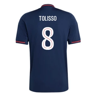 Maglia Calcio Olympique Lyonnais 2025-26 Tolisso #8 Trasferta Uomo
