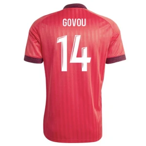 Maglia Calcio Olympique Lyonnais 2026-27 Govou #14 Trasferta Uomo