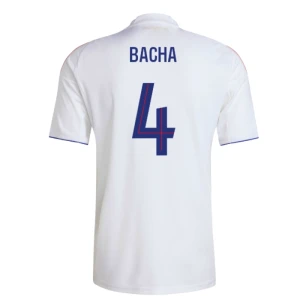 Maglia Calcio Olympique Lyonnais Bacha #4 2025-26 Prima Uomo