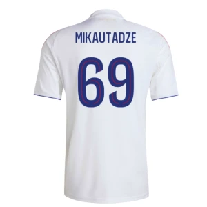 Maglia Calcio Olympique Lyonnais Georges Mikautadze #69 2025-26 Prima Uomo