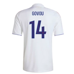 Maglia Calcio Olympique Lyonnais Govou #14 2025-26 Prima Uomo