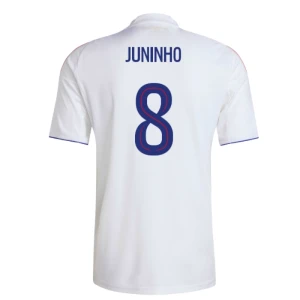 Maglia Calcio Olympique Lyonnais Juninho #8 2025-26 Prima Uomo