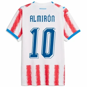 Maglia Calcio Paraguay Almiron #10 Mondiali 2026 Prima Uomo