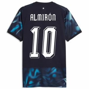 Maglia Calcio Paraguay Almiron #10 Mondiali 2026 Trasferta Uomo