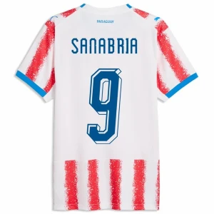 Maglia Calcio Paraguay Sanabria #9 Mondiali 2026 Prima Uomo