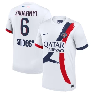 Maglia Calcio Paris Saint-Germain PSG 2025-26 Zabarnyi #6 Trasferta Uomo
