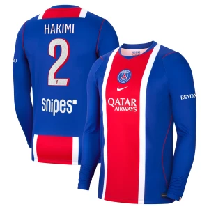 Maglia Calcio Paris Saint-Germain PSG Achraf Hakimi #2 2026-27 Prima Uomo Manica Lunga