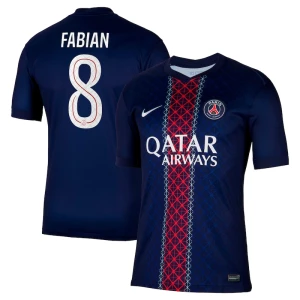 Maglia Calcio Paris Saint-Germain PSG Fabian #8 2025-26 Cup Prima Uomo