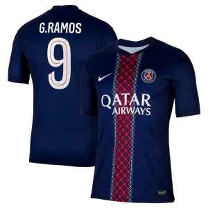 Maglia Calcio Paris Saint-Germain PSG G. Ramos #9 2025-26 Cup Prima Uomo