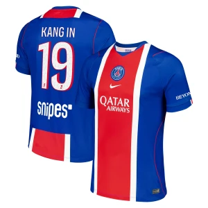 Maglia Calcio Paris Saint-Germain PSG Kang In #19 2026-27 Prima Uomo