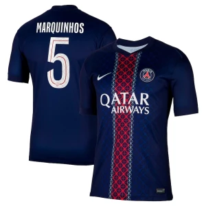 Maglia Calcio Paris Saint-Germain PSG Marquinhos #5 2025-26 Cup Prima Uomo