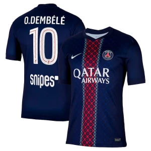 Maglia Calcio Paris Saint-Germain PSG O.Dembele #10 2025-26 Prima Uomo