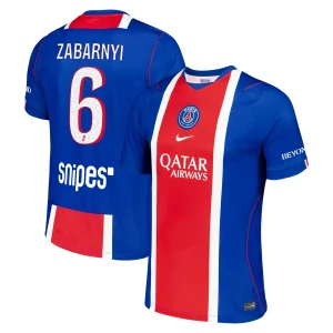 Maglia Calcio Paris Saint-Germain PSG Zabarnyi #6 2026-27 Prima Uomo