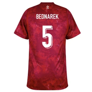 Maglia Calcio Polonia 2026 Bednarek #5 Trasferta Uomo