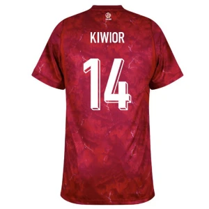 Maglia Calcio Polonia 2026 Kiwior #14 Trasferta Uomo