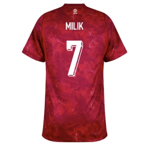 Maglia Calcio Polonia 2026 Milik #7 Trasferta Uomo