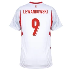 Maglia Calcio Polonia Robert Lewandowski #9 2026 Prima Uomo
