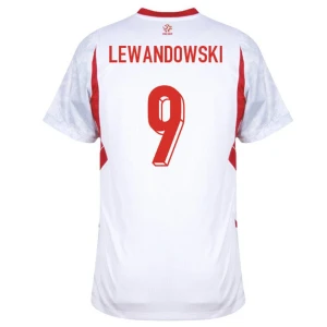 Maglia Calcio Polonia Robert Lewandowski #9 2026 Prima Uomo