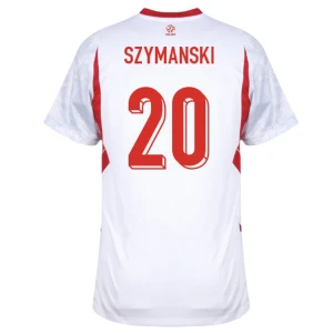 Maglia Calcio Polonia Szymanski #20 2026 Prima Uomo