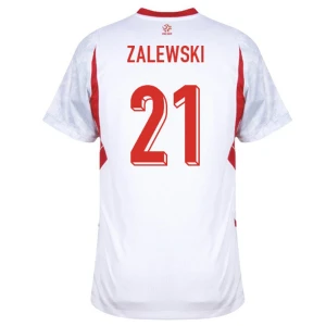 Maglia Calcio Polonia Zalewski #21 2026 Prima Uomo