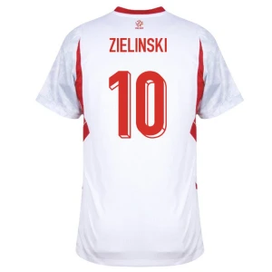 Maglia Calcio Polonia Zielinski #10 2026 Prima Uomo