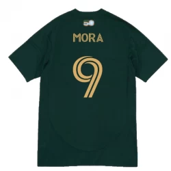 Maglia Calcio Portland Timbers Mora #9 2025-26 Prima Uomo