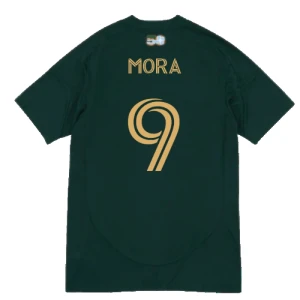 Maglia Calcio Portland Timbers Mora #9 2025-26 Prima Uomo