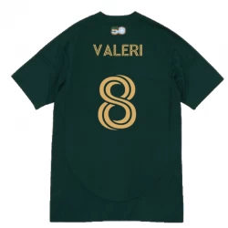 Maglia Calcio Portland Timbers Valeri #8 2025-26 Prima Uomo