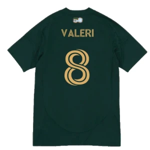 Maglia Calcio Portland Timbers Valeri #8 2025-26 Prima Uomo